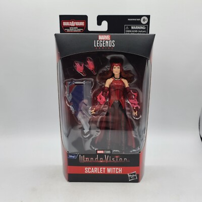 Marvel Legends Series Scarlet Witch Wanda Wandavision MCU Disney plus w/BAF