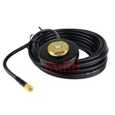 Connettore mini NMO antenna auto 3 metri RG58U 55 cm base magnetica staffa SMA-M
