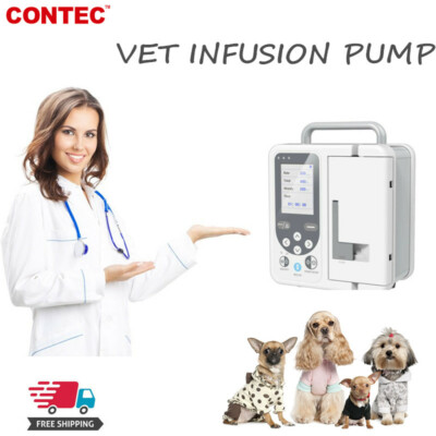 Veterinary Volumetric Infusion Pump IV&Fluid Standard Set Syringe pump, Alarm CE