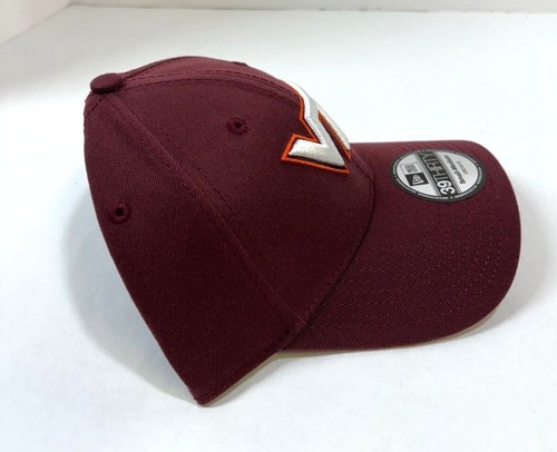 Virginia Tech Hokies NCAA NE 2016 Stretch Fit Hat ~ Maroon - Picture 3 of 5