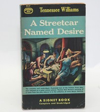 A STREETCAR NAMED DESIRE Tennessee Williams 1961 Signet Vintage PB Marlon Brando