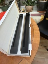 Dark Brass  finish 600mm Long Flush   Pocket Door Pull Handle Set