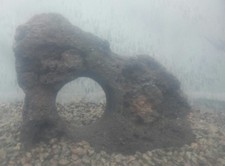 FISH TANK AQUARIUM DRAGON STONE CENTERPIECE HOLEY ROCK CARVING DECORATION