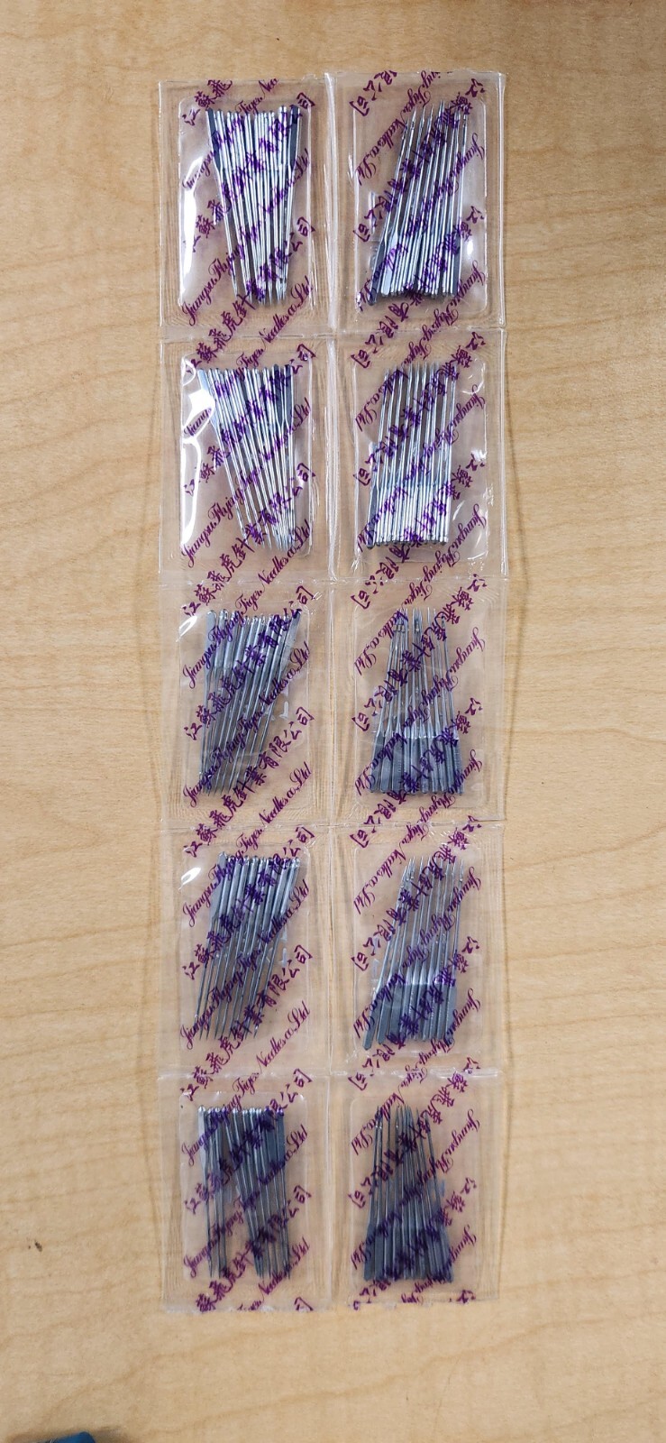 Universal Sewing Machine Needles 11/75 12/80 18/110 for Singer Brother 100ct-image