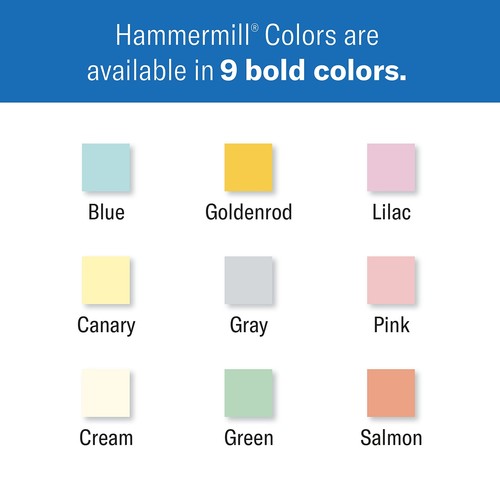 Hammermill Lilac Colored Copy Paper 500 Sheets 8.5 x 11 20lb Recycled Paper - Picture 2 of 7