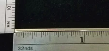 1" SOLID PLATINUM 950 18ga 18 gauge STRAIGHT wire Half Hard Standard USA MADE