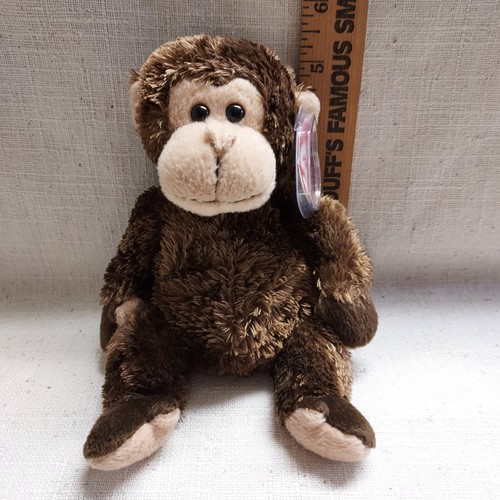 Ty Beanie Baby Scimmia | Zodiaco Cinese Collezione | Nuovo Con Etichette Mint | Altezza 15cm