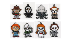 new 80Pcs Halloween Ghost Charm bracelet necklace Pendant DIY Jewelry Making