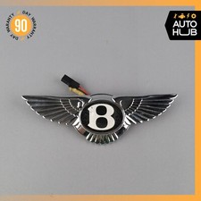 Bentley Continental Flying Spur Trunk Lid Unlock Release Handle Emblem OEM 53k