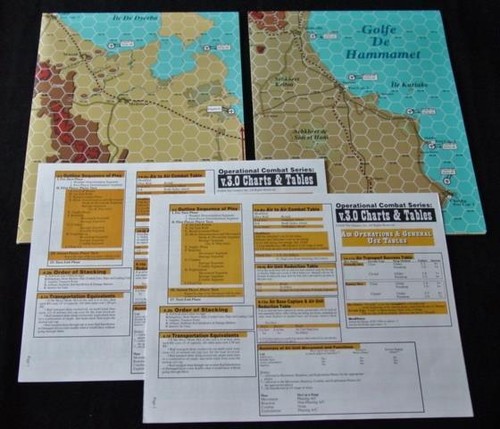 The Gamers 1995 : TUNISIA - Tunisian Theater of Operations 1942-43 (UNPUNCHED) - Picture 4 of 5
