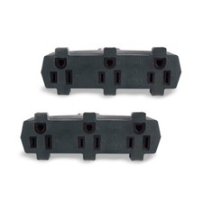 3 Outlet Grounding Adapter Heavy Duty Grounded Power Tap 3-Prong Outlet Adapter