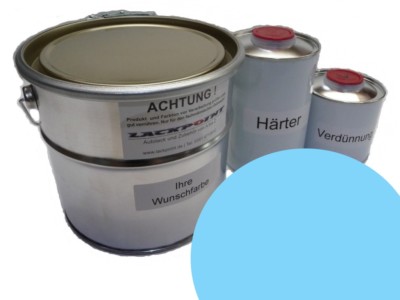 3.5 liter set 2K car paint suitable for Porsche 328 Gulf Blue classic car color no