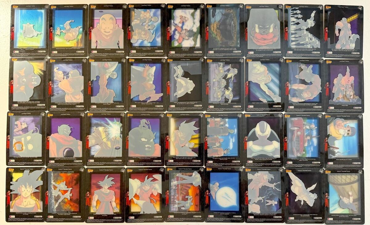 Dragon Ball Z Filmcardz Base Trading Card Set of 72 Artbox Dragon Ball Z Filmcardz Base Trading Card Set of 72 Artbox
