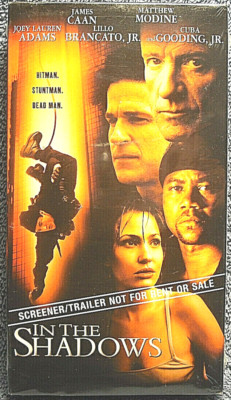 IN THE SHADOWS - VHS - 2002 - JAMES CAAN - MATTHEW MODINE - RARE SCREENER - NEW 