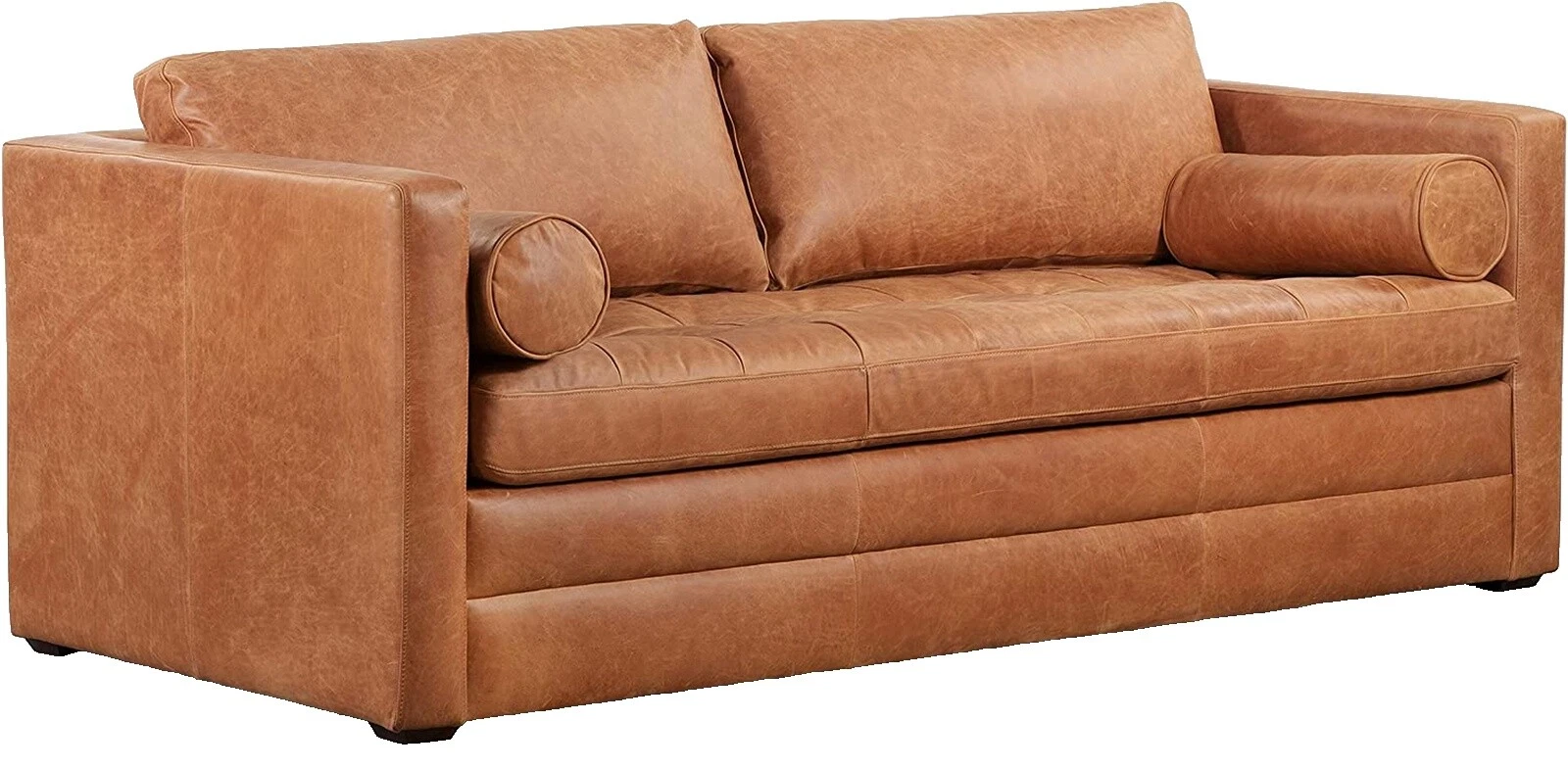 Leather Ottomans, Footstools & Poufs