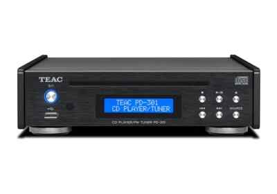 TEAC PD-301-X/B CD Player Wide FM Tuner USB memory AC100V Black Japan NEW
