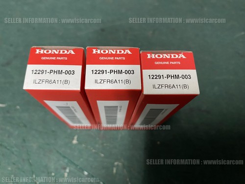 HONDA INSIGHT ZE1 PLUG B, SPARK (STAMP B) SET X3 PCS 12291-PHM-003 - Picture 5 of 24