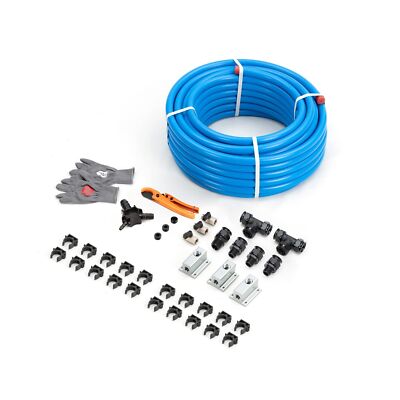 Compressed Air Piping System Pressured Leak-Proof Easy to Install 3/4'' x 100 ...