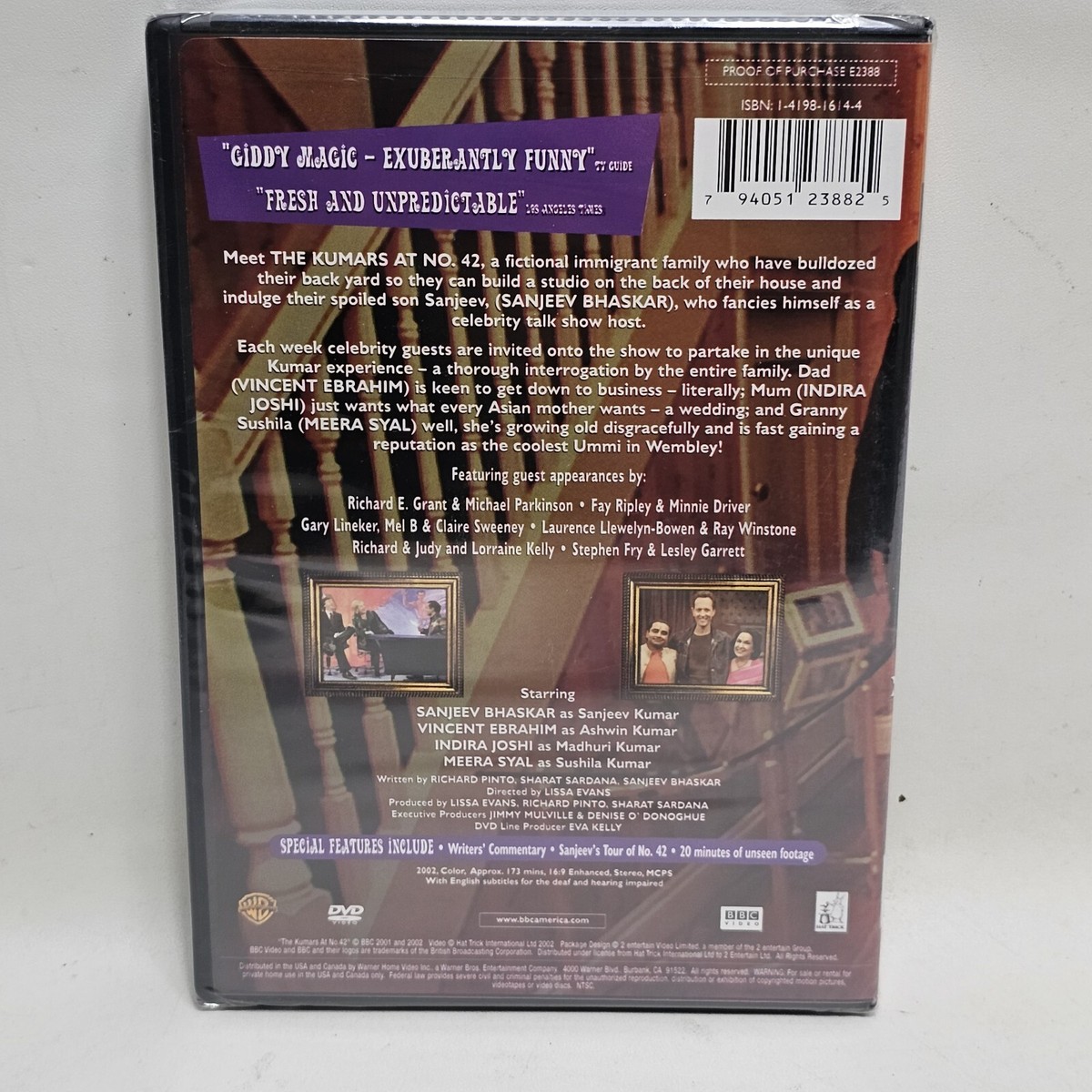 その他 Kumars at Number 42 [DVD] The Kumars at Number 42 (DVD) 2002 BBC Brand New and Sealed