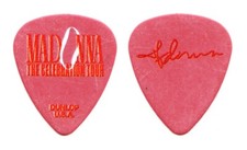 Madonna Signature Red Guitar Pick - 2024 Celebration Tour