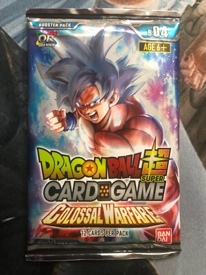dragon ball super colossal warfare booster box CARD GAME | With the possibility of scoring Super Rares Dragon Ball Super TCG |