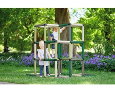 Quadro-Home-KLETTERPYRAMIDE Mint Grün Klettergerüst Neu OVP