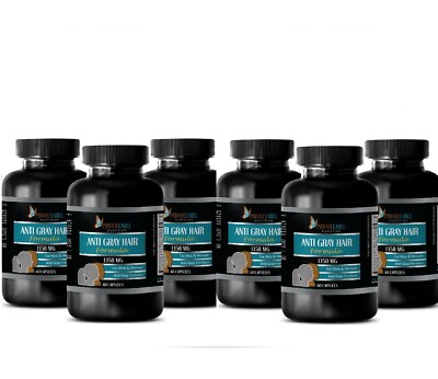 Natural Antioxidant - ANTI GRAY HAIR 1350mg - Grey Hair Reversal 6B