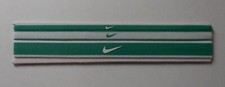 Nike Elite Mixed Width Headbands 3PK Adult Unisex Neptune Green/White