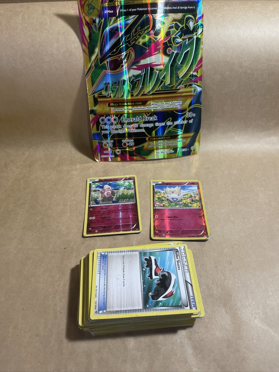 M Rayquaza EX 98/98 - XY Ancient Origins MEGA Shiny Ultra Rare Full Art  Pokémon