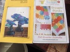 New/unused-TWO-Crazy Daisy Pincushion/Snuggle Blocks-bought USA - £2