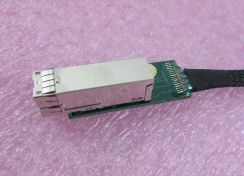 10x NEW AIC 24" SGL Ext MINISAS SFF-8644 Female To Male SFF-8643 Cable w/Adapter - Afbeelding 5 van 12