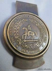 VINTAGE STYLE 1800S CSA CONFEDERATE STATES OF AMERICA MONEY CLIP BRASS Rebel USA