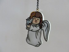 BRAND NEW HANGING CRYSTAL PEACEFUL ANGEL CHRISTMAS ORNAMENT