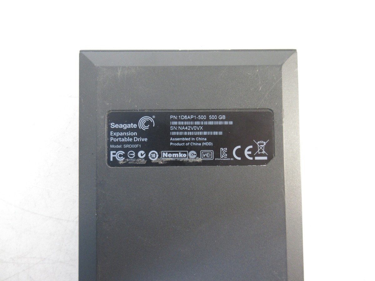 外付けハードディスク・ドライブ SEAGATE Expansion Portable Drive 500GB Amazon.com: (Old Model) Seagate Expansion 500 GB USB 2.0