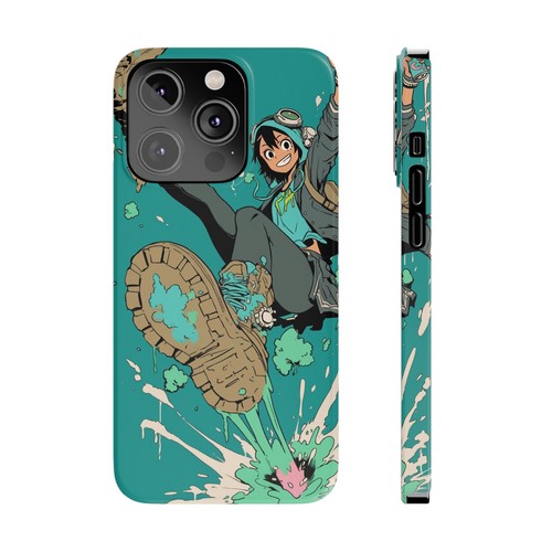 Graffiti Rebel - Anime-Inspired Punk Phone Case for ALL iPhones - Picture 11 of 49