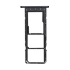 Sim microSd Card Tray Dual for Samsung Galaxy A14 Black Cell Phone Repair Part