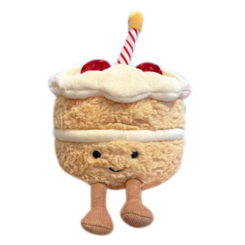 Jellycat Entertainment Birthday Cake Plush Toy New Label Birthday Cake Plush Toy