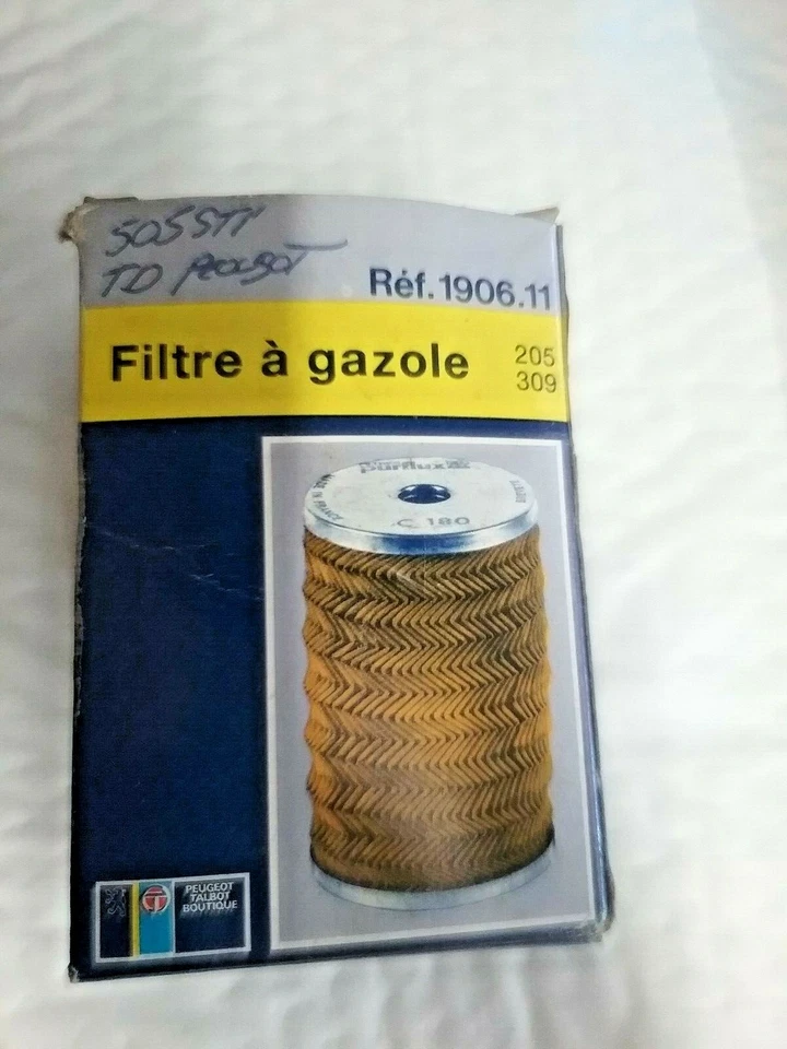 Filtro Combustible Peugeot 504 2.3L Diesel; 604 2.3L Turbo Diesel 1982-1984 Foto 3 de 3
