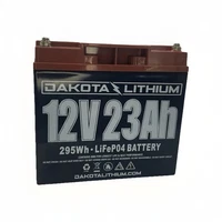 Dakota Lithium 12V 10Ah LiFePO4 Battery 120Wh Deep Cycle Rechargeable Power