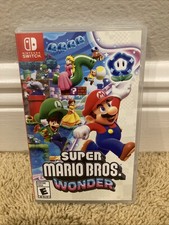 Nintendo Switch Super Mario Bros. Wonder Replacement Case Only No Game 