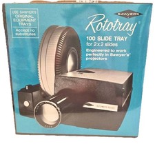 Sawyer's Rototray Rotary Projector Slide Tray 100 2x2 Sealed New