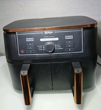 Ninja Foodi MAX Dual Zone Air Fryer 9.5L AF400UKCP Copper/Black, see description