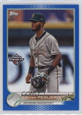 2022 Topps Pro Debut Blue 79/150 Liover Peguero #PD-125 2f4