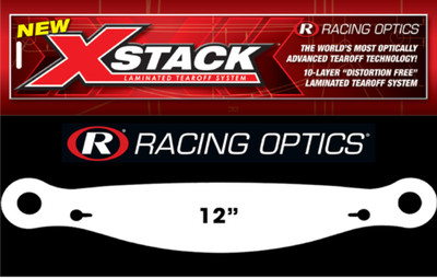 10253C STILO 10253C HELMET TEAR-OFFS - ST5 W/O ZYLON PANEL - 2MM - CLEAR - PACK