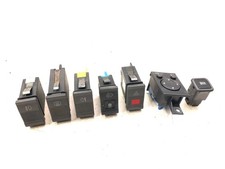 Audi S6 A6 100 C4 V8 Schalter SET Cockpit NSW LWR Warnblinker Spiegel Alarm NSL