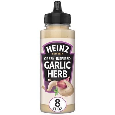 Heinz Greek-Inspired Garlic Herb Dipping Sauce 4 Pack