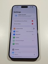 Apple iPhone 15 Pro Max 256 GB Black Titanium Unlocked 85 Battery 4204