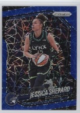 2025 Panini Prizm WNBA Blue Velocity Prizm Jessica Shepard #137 1ce5