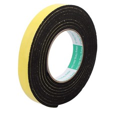 Foam sealing tape 20mm wide 4mm thick 3 meters, yellow black