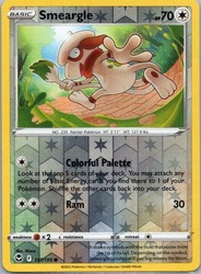 Smeargle 137/195 Reverse Holo Silver Tempest